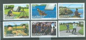 Guernsey #932-937  Single (Complete Set)