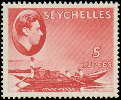 Seychelles #146-148, Incomplete Set(3), High Values, 1938-1941, Hinged