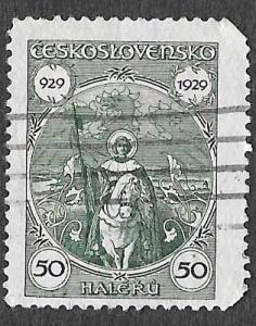 Czech 159 - St Wenceslas - Used - 1929