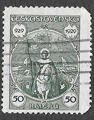 Czech 159 - St Wenceslas - Used - 1929