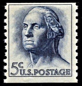 US 1229 MNH VF 5 Cent George Washington