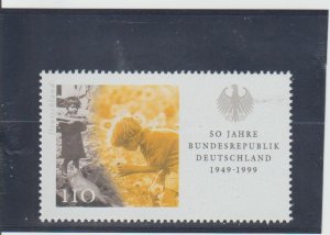 Germany  Scott#  2042b  MNH  (1999 Federal Republic of Germany, 50th Annivsary)
