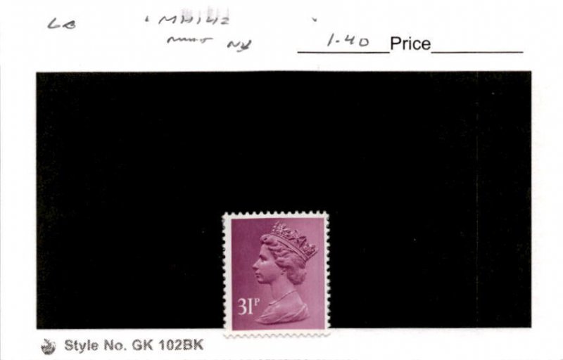 Great Britain, Postage Stamp, #MH142 Mint NH, 1970 Machins Queen (AB)