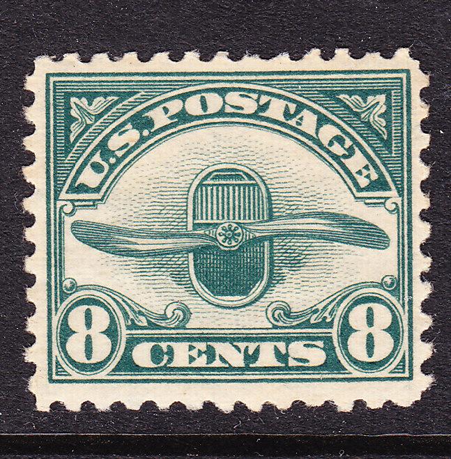 U.S. Airmail of 1923 8c green Scott Nr.C4 VF/NH(**)