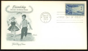 U.S. #1085 FDC F-VF