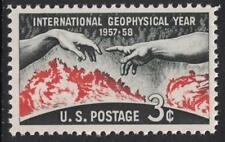 SCOTT # 1107 INTERNATIONAL GEOPHYSICAL YEAR SINGLE MINT NEVER HINGED GEM !!