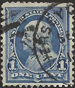 # 264 Blue Used Ben Franklin