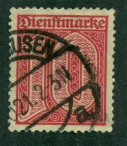 Germany 1920 #O2 U SCV(2022)=$1.60