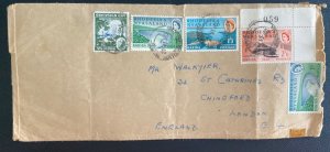 1960 Mongu Northern Rhodesia Cover To London England