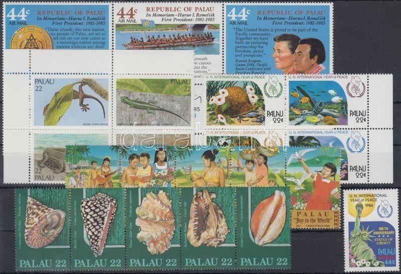 Palau stamp 5 editions in relations MNH 1986 WS175841