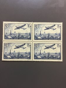 France C9 VF MNH Block of 4. Scott $ 72.00+