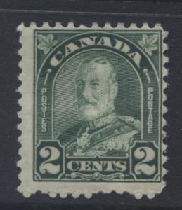 Canada - Scott 164 - KGV - Definitives - 1930 - MLH - Single 2c Stamp