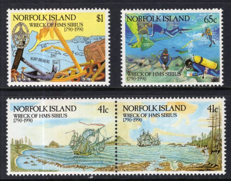 Norfolk Island 471-474 MNH VF