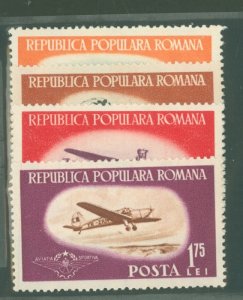 Romania #970-973  Single (Complete Set)