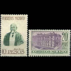 MEXICO 1947 - Scott# 828-9 Communication Set of 2 LH