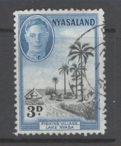 Nyasaland Scott 72 used