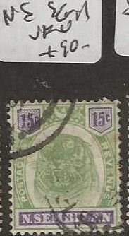 MALAYA NEGRI SEMBILAN   SG11   TIGER     10C    VFU     P0409H