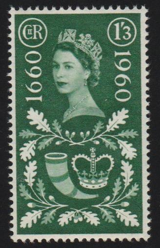 Scott# 376 Horn and Crown  MNH