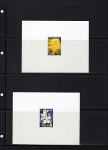 New Caledonia 1993 Bangkok '93-Orchids Set(2)DELUXE Sc 249/0