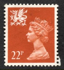 STAMP STATION PERTH Wales #WMH42 QEII Definitive Used 1971-1993