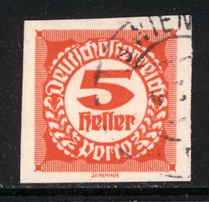 Austria 1920  Scott #J93 used