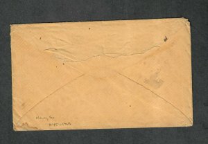 Tennessee Postal Stationery Cover Conyersville M/S DPO 4 Sept 11