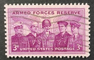 US #1067 Used F/VF 3c Armed Forces Reserve 1955 [B33.9.1]