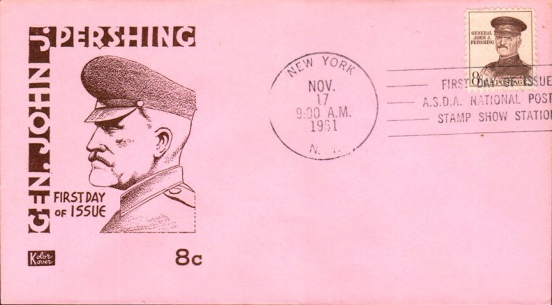 #1187 Frederick Remington Kolor Kover FDC