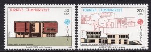 EUROPA CEPT 1987 - Turkey - Modern Architecture - MNH Set