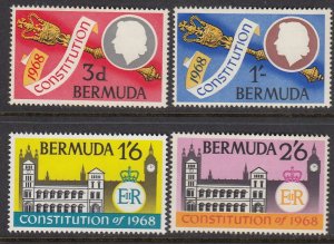 Bermuda 222-5 Constitution mnh