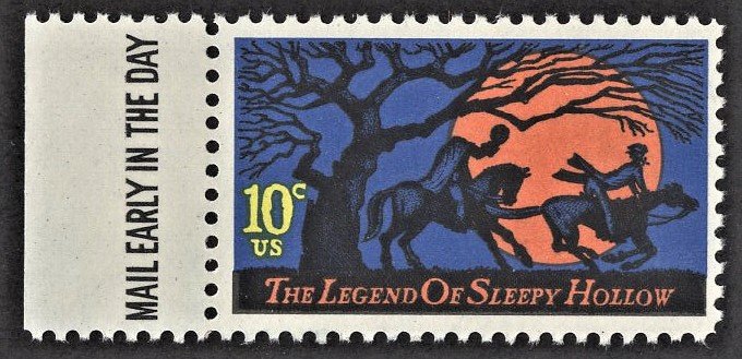 US 1548 MNH VF 10 Cent The Legend of Sleepy Hollow