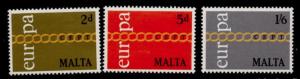 Malta 425-7 MNH Europa