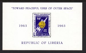 Liberia C152 Space Souvenir Sheet MNH VF