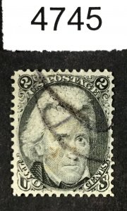 MOMEN: US STAMPS #73    USED LOT #4745