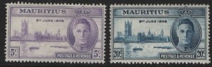 MAURITIUS, 223-224 MNH SET