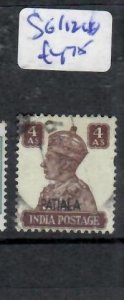 INDIA  PATIALA   KGVI  4A      SG 112   VFU       P0602A H