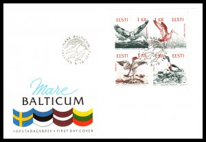 Estonia 234a Birds U/A FDC