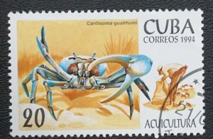 CUBA Sc# 3572  MARINE LIFE fish ocean sea 20c 1994  used / cto