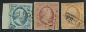 Netherlands #1-3 Used Single (Complete Set)