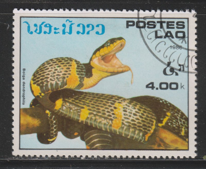 Laos 726 Snakes 1986