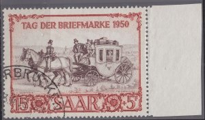 GERMANY Saar [1950] MiNr 0291 ( O/used )