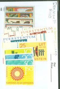 Liechtenstein #381/409 Mint (NH) Single (Complete Set)