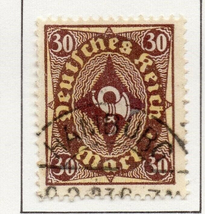 Germany 1922-23 Early Issue Fine Used 30m. NW-100820