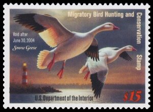 United States Hunting Permit Stamp Scott RW70 (2003) Mint NH VF, CV $35.00 C