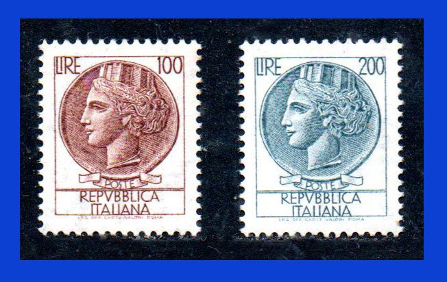 1954 - Italia - Scott n 661 - 662 - MNH - IT- 24