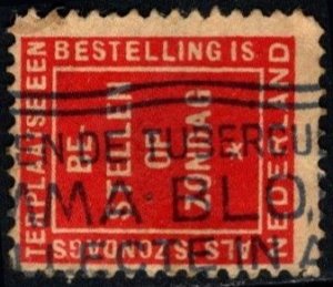 1926 Netherlands Sunday Delivery Stamp Used