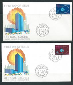 UN Geneva 90-1 1980 Womens Year UNNY Headquarters Cachet ...