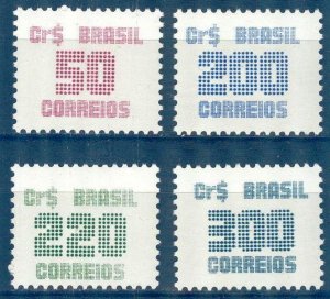 Brazil 1985 Numbers 4 st. MNH