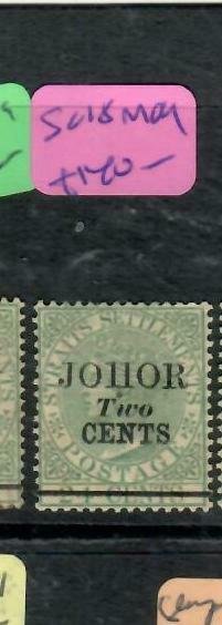 MALAYA JOHORE (P2311B)  QV  2C/24C    SG  18    MOG