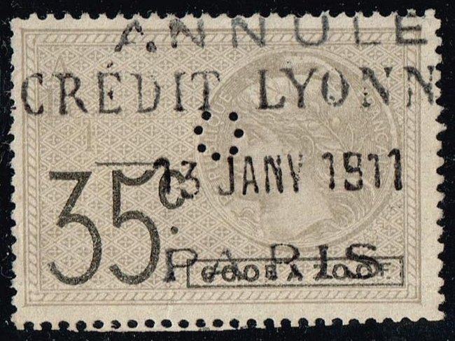 France Revenue 35c; Used